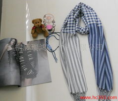 供應桐廬瑞鴻針紡織2012 350梭織圍巾 男士與女士的全棉針紡織品優選